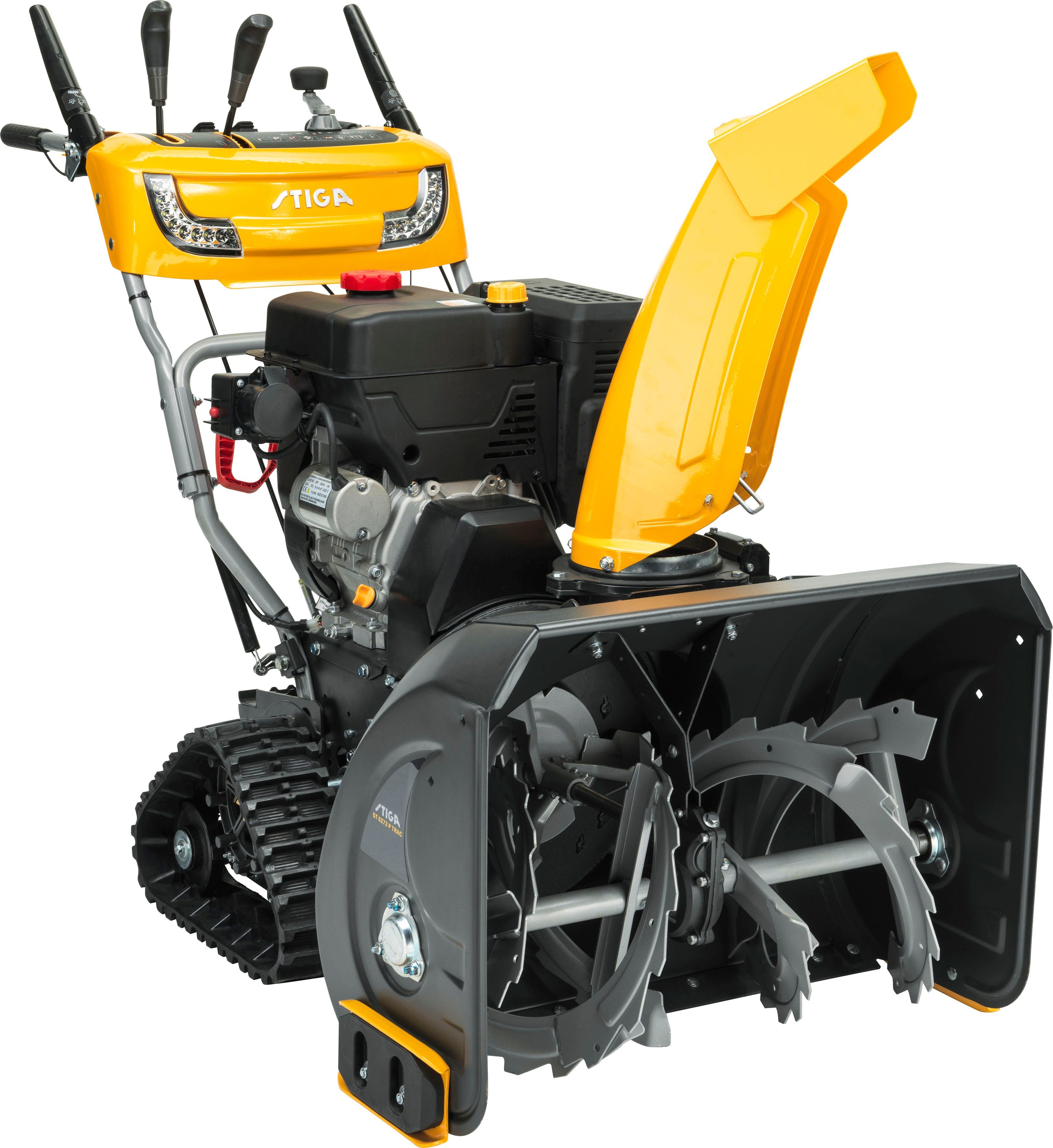 STIGA GARDEN Benzin-Schneefräse ST 6272 P Trac, 72 cm Arbeitsbreite, Elektrostart, Raupenantrieb