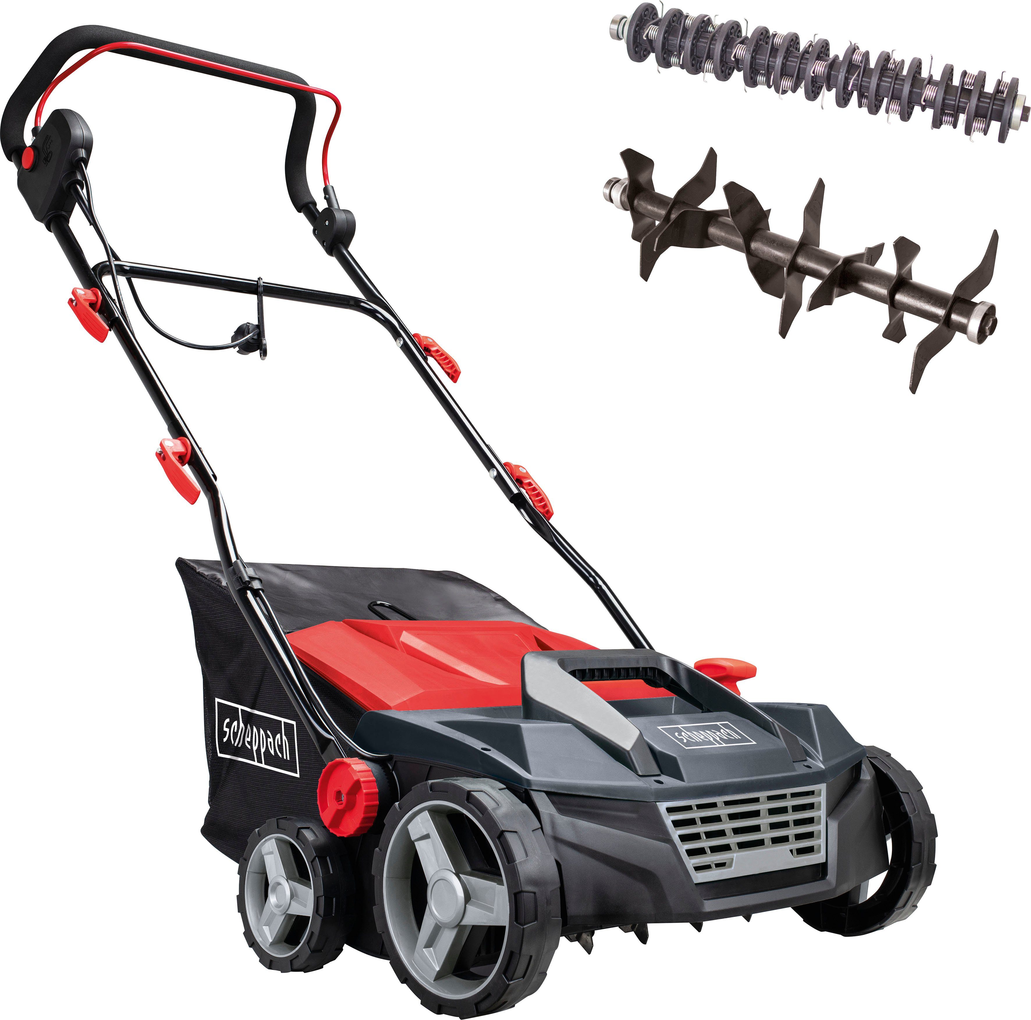 Scheppach Elektro-Vertikutierer / Lüfter SC38, 38 cm Arbeitsbreite, 1600 Wa günstig online kaufen