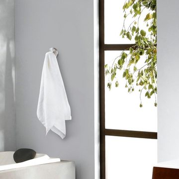 HOOZ Handtuchhaken Edelstahl Handtuchhaken 7cm für innen und außen, Badezimmer, Türen, Duschen, Badewanne, (1-St., 1 Stk), rostfrei