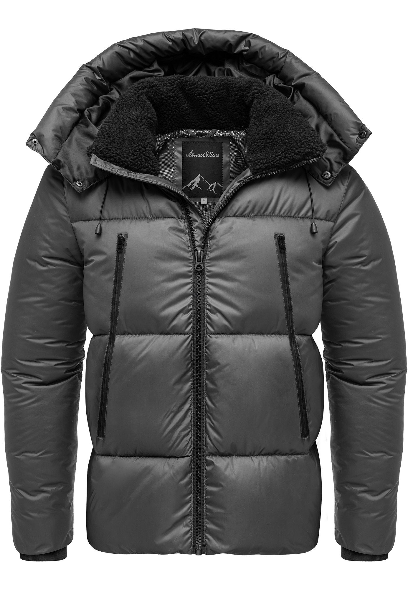 Amaci&Sons Winterjacke ALTOONA Winterjacke Herren Gefütterte Dicke Winter J günstig online kaufen