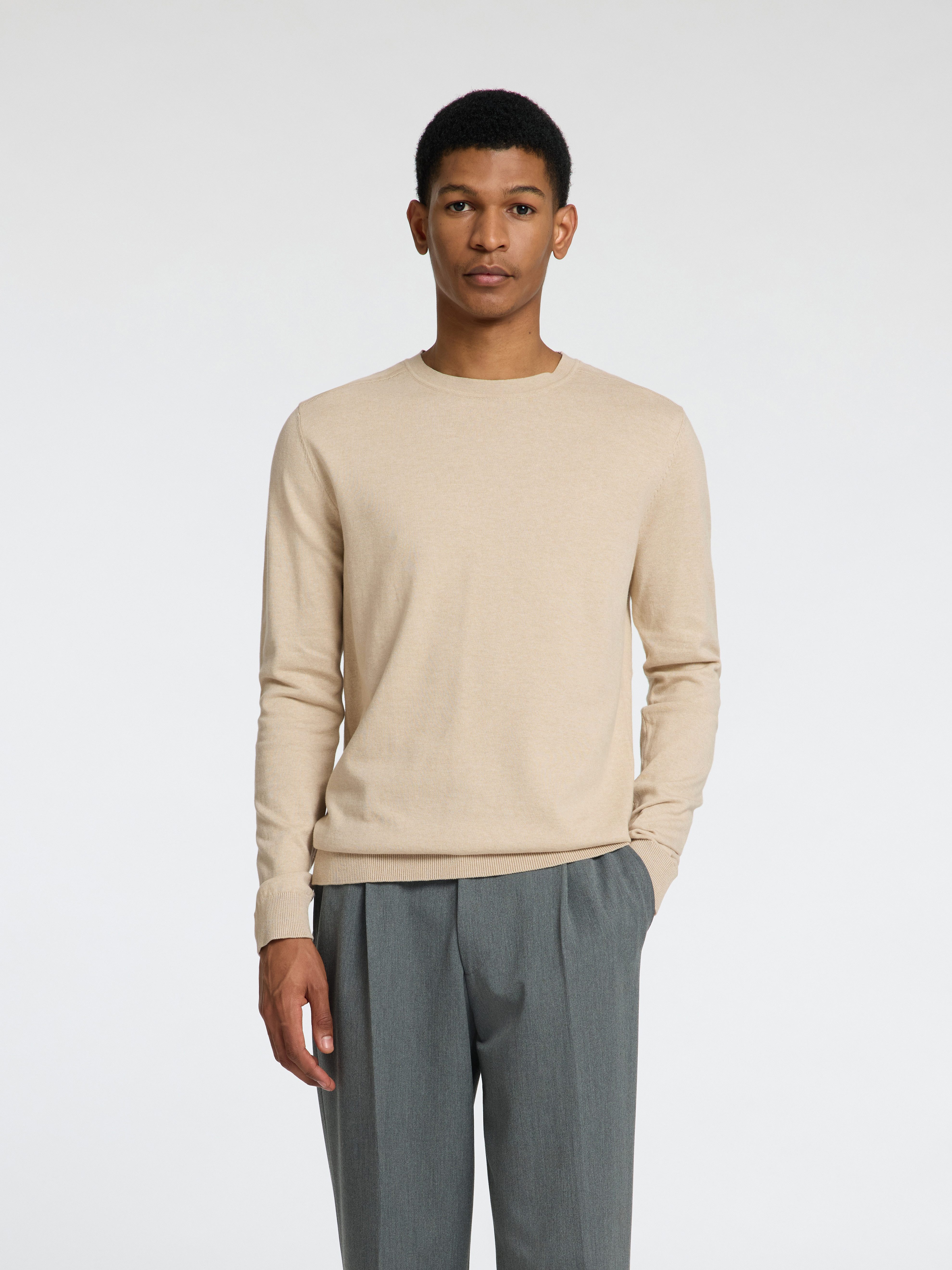 SELECTED HOMME Strickpullover SLHBERG CREW NECK günstig online kaufen