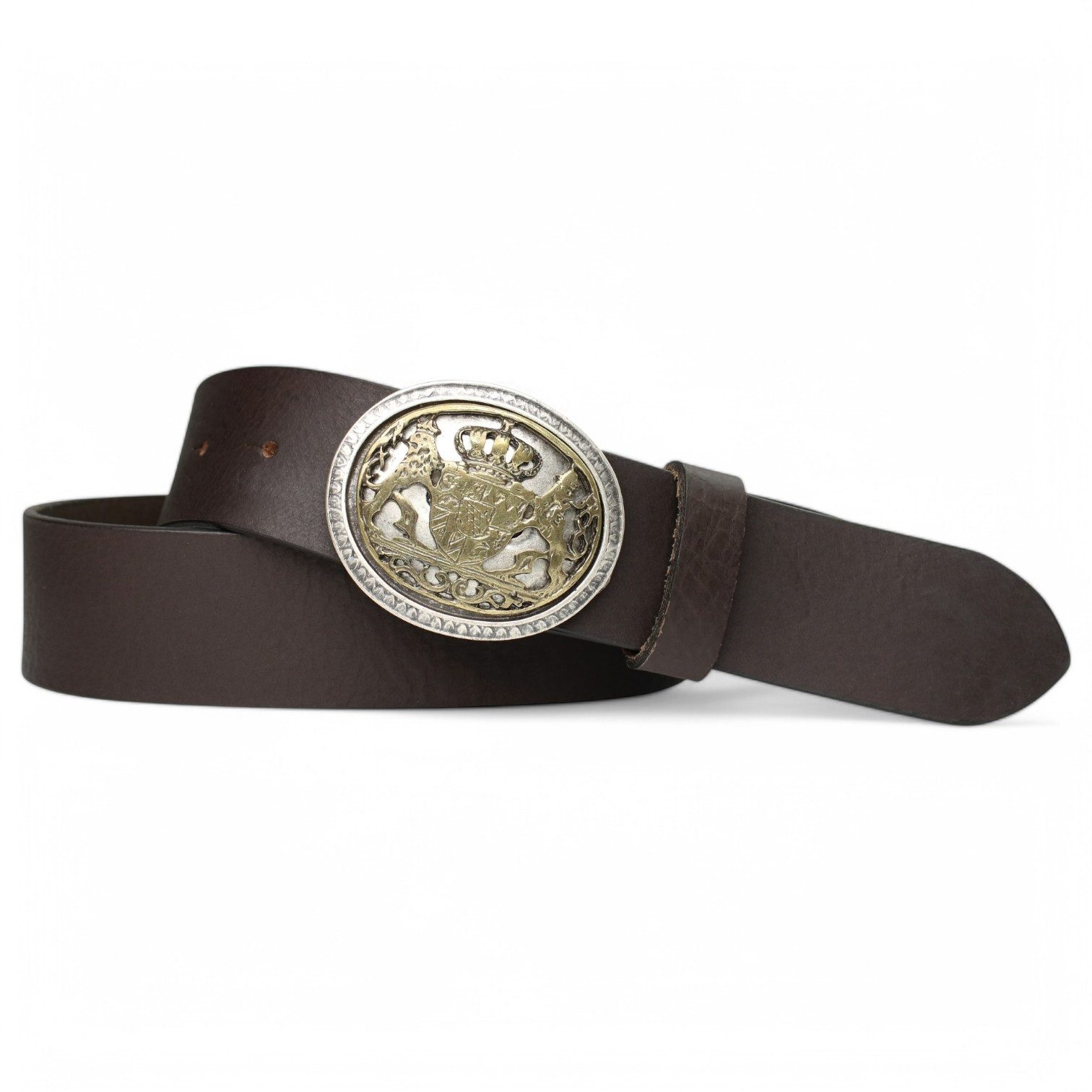 FRONHOFER Ledergürtel 18416 (1-St) 4 cm, echtes Leder, Trachtengürtel günstig online kaufen