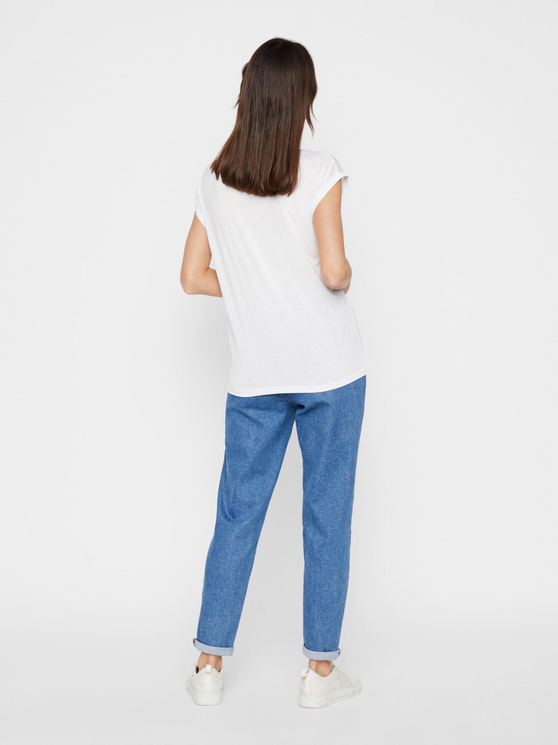 pieces T-Shirt Billo (1-tlg) Plain/ohne Details