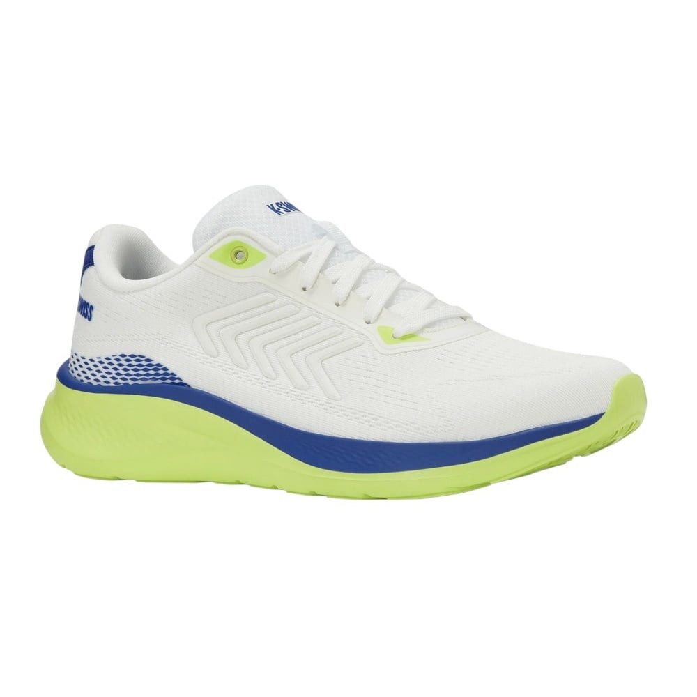 K-Swiss Selby weiss/lime/blau Herren Sneaker