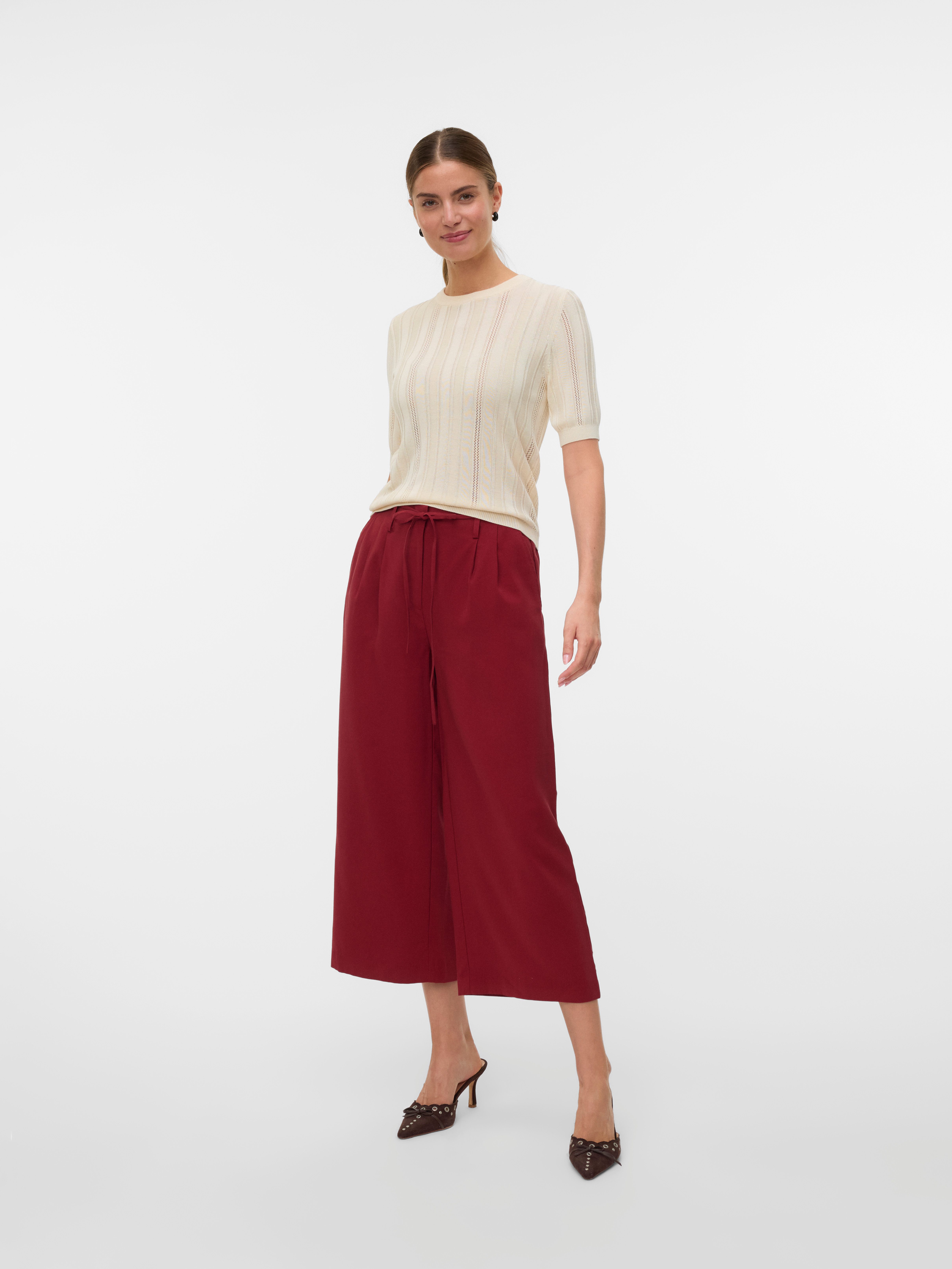 Vero Moda Culotte VMTANYA HW 7/8 WIDE PANTS Sommerhose