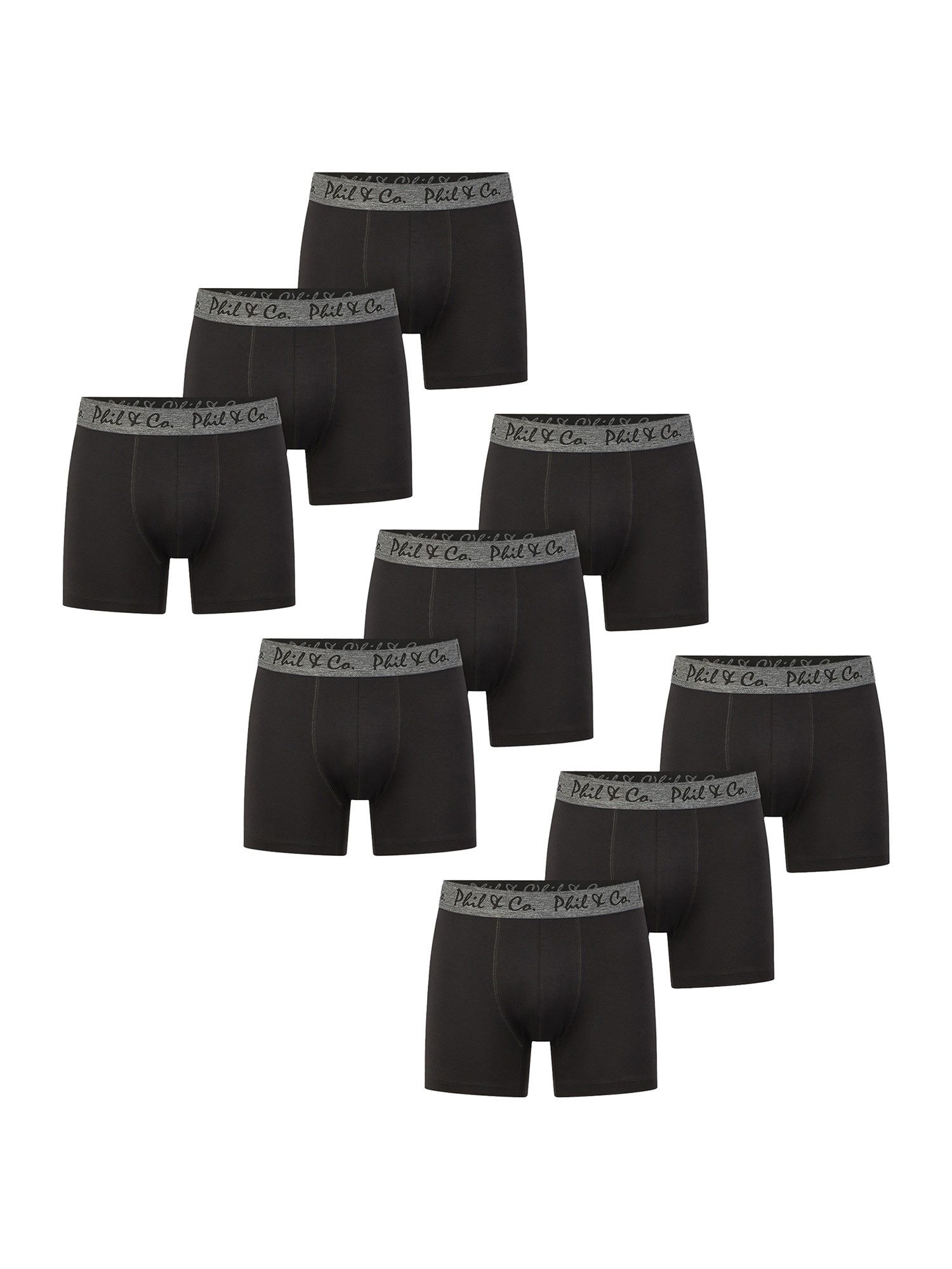 Phil & Co. Retro Boxer Jersey Core (9-St) Retro-Boxer retroshorts boxershor günstig online kaufen