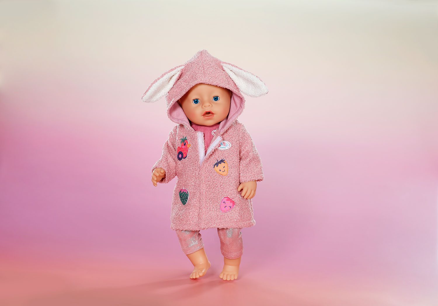 Baby Born Puppenkleidung Mantel Set mit Kleid, 43cm – Bild 4 von 5