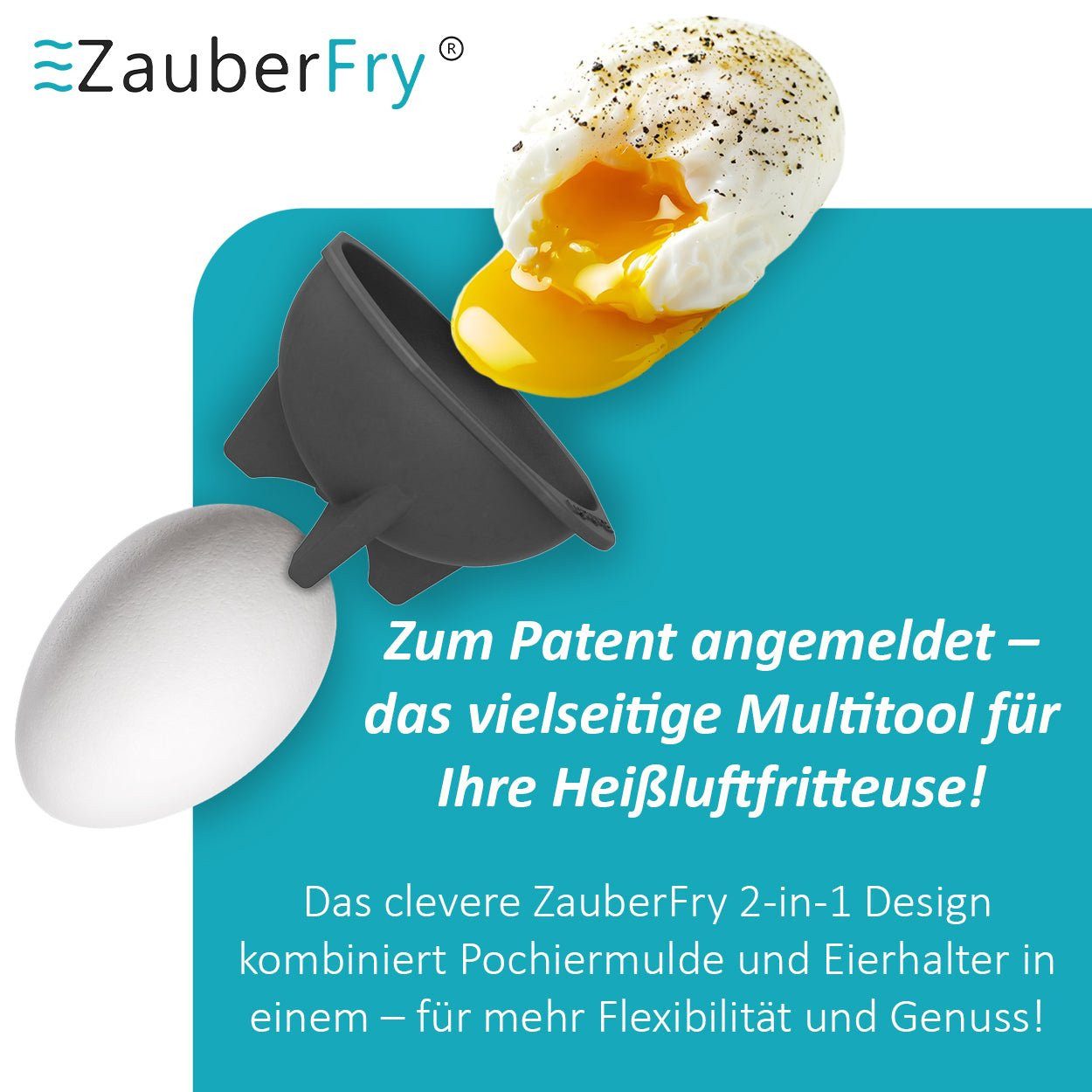 Wundermix Küchenmaschinen Zubehör-Set, Zubehör für "Airfryer" – Bild 4 von 5