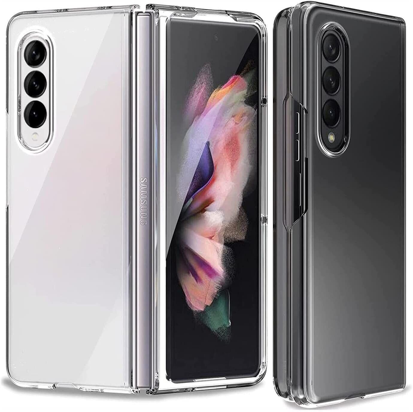 MSM Handyhülle Hülle für Samsung Galaxy Z Fold 3 5G Silikon Schutzhülle TPU Tasche