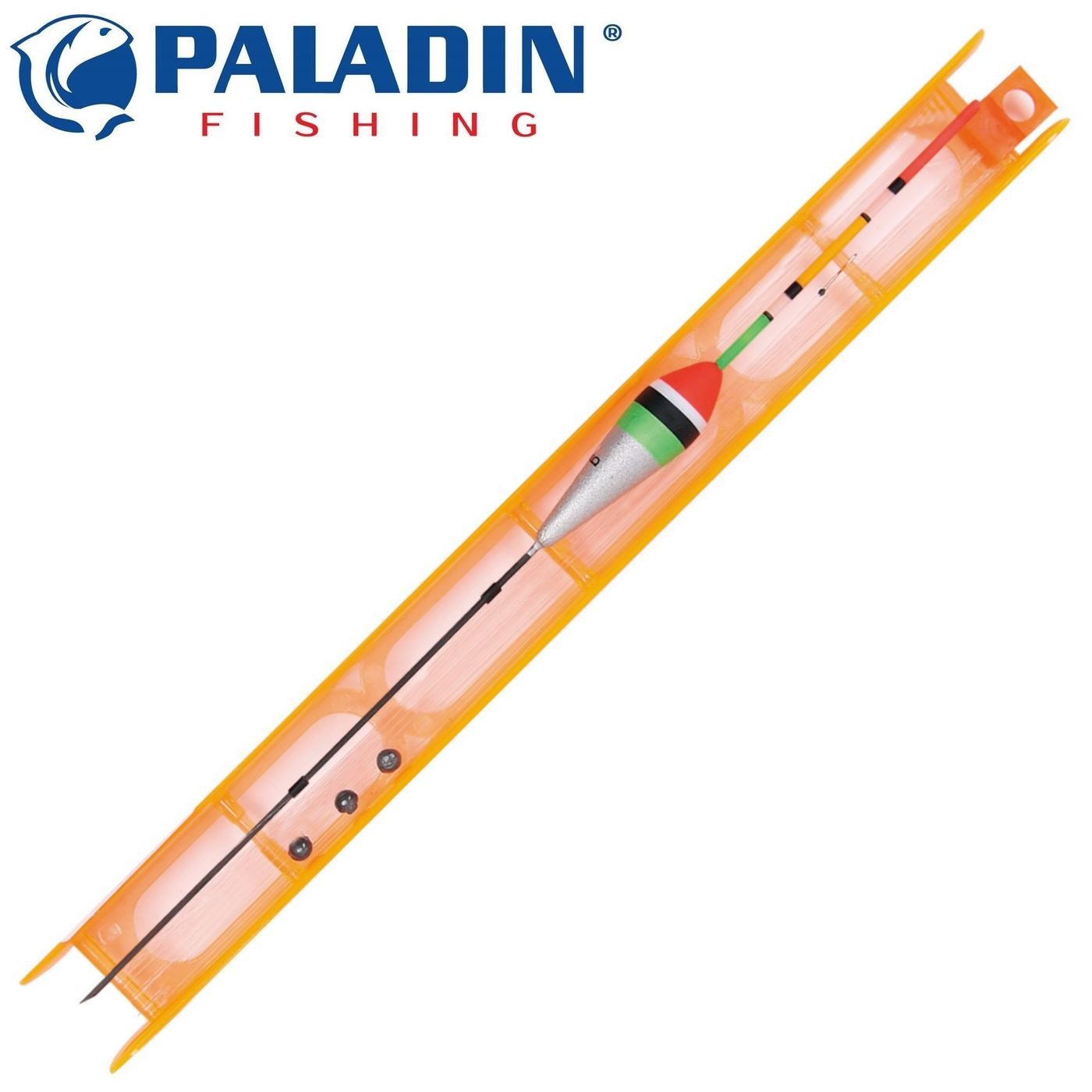 Paladin Stipphaken Paladin Fertigangel rot/silber 6m 0,16mm Haken Gr. 16 - Handangel