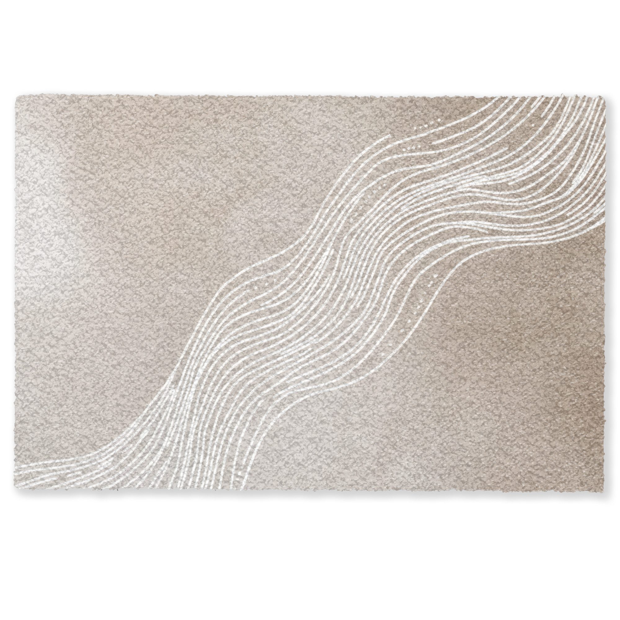 MuchoWow Fußmatte Wellenlinien - Fließend - günstig online kaufen