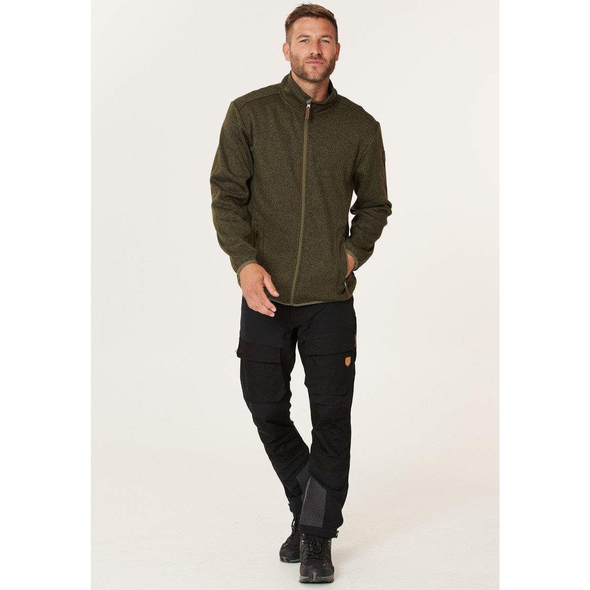 Gipfelglück Fleecejacke Heinz für Herren atmungsaktiv, Komfort, Leicht