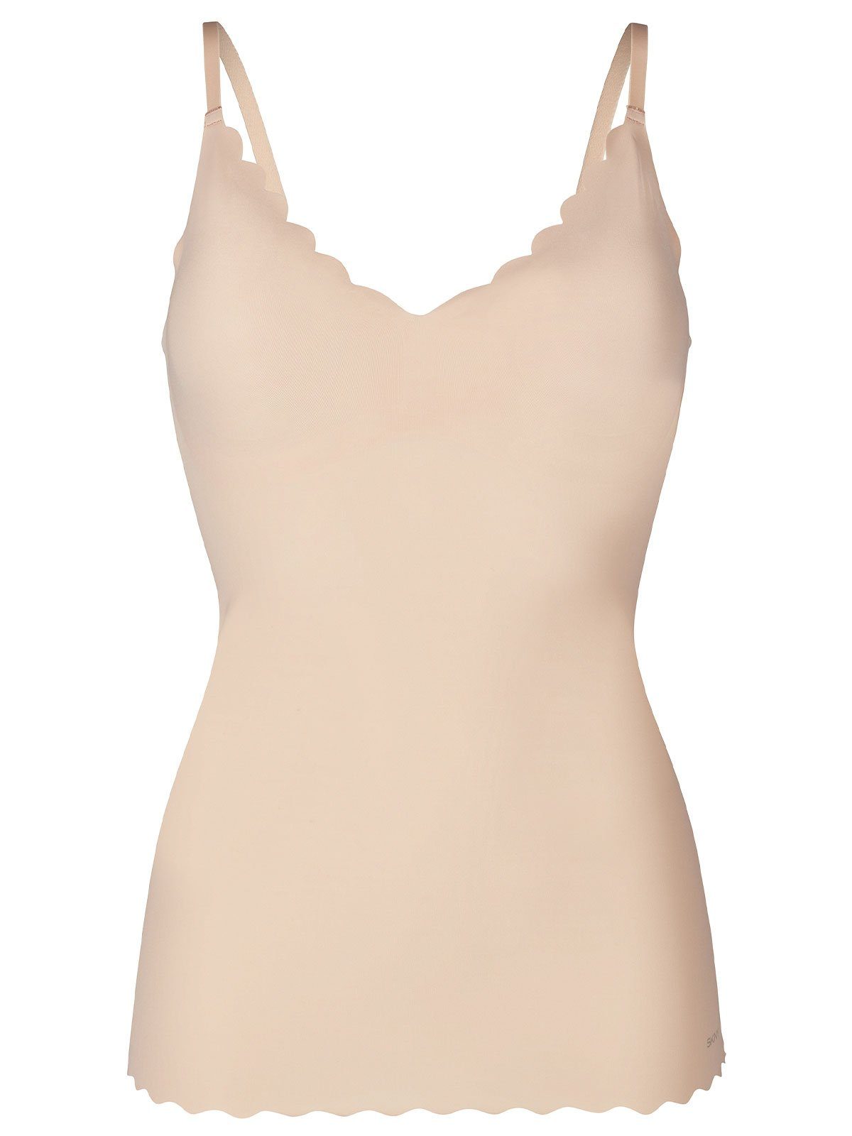 Skiny Achseltop Damen Spaghettishirt mit herausnehmbare Pads Micro (Packung, 1-St) extra flache Nähte