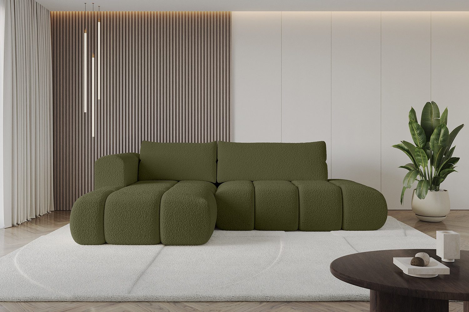ALTDECOR Ecksofa CLOUD-L, Couch mit Schlaffunktion, günstig online kaufen
