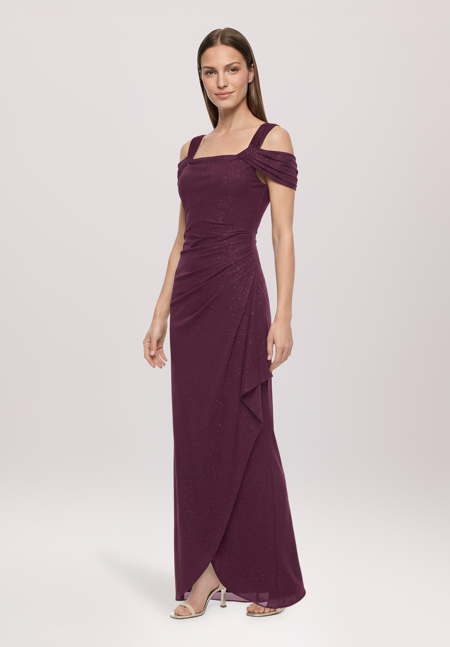 Vera Mont Abendkleid Damen im Glitzer-Look