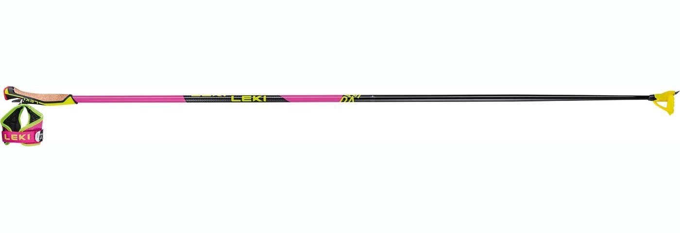 Leki Langlaufstöcke PRC 750 PINK-GELB