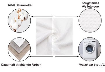 ZOLLNER Saunatuch, Double-Jersey (2-St), 70 x 180 cm, 100% Baumwolle, vom Hotelwäschespezialisten, Waffelpique