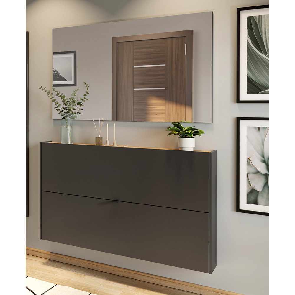 Lomadox Garderoben-Set ABERDEEN-01, (Spar-Set, 2-St), Schuhschrank und Spie günstig online kaufen