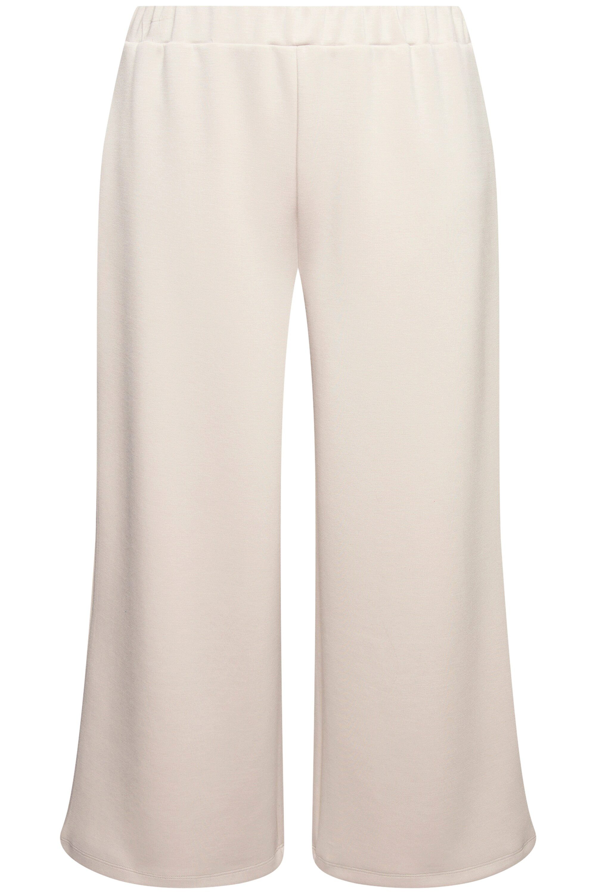 Ulla Popken Culotte Jersey-Culotte wadenlang weites günstig online kaufen