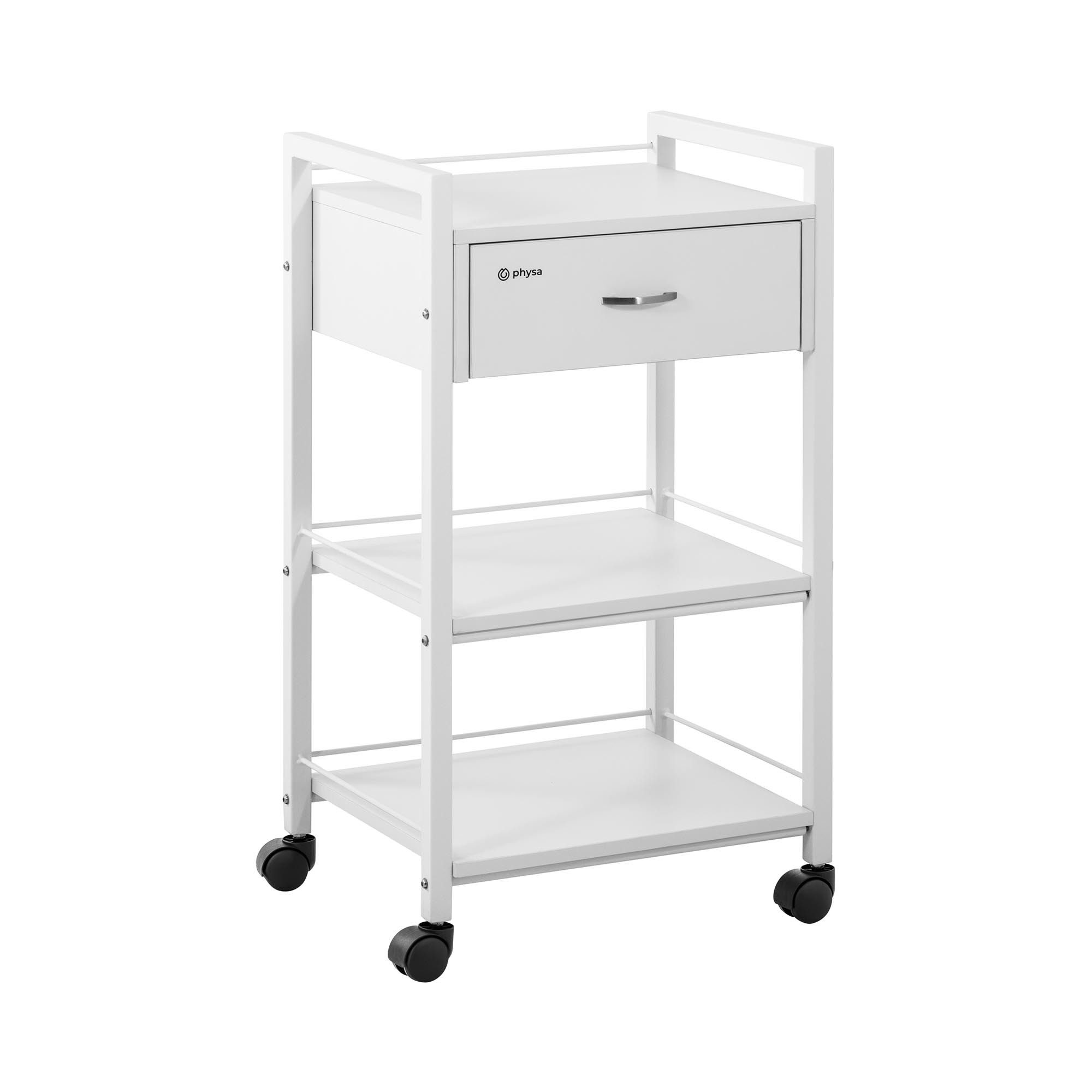 Physa Rollwagen Kosmetikwagen Arbeitswagen Beistellwagen Salon-Trolley Friseurwagen