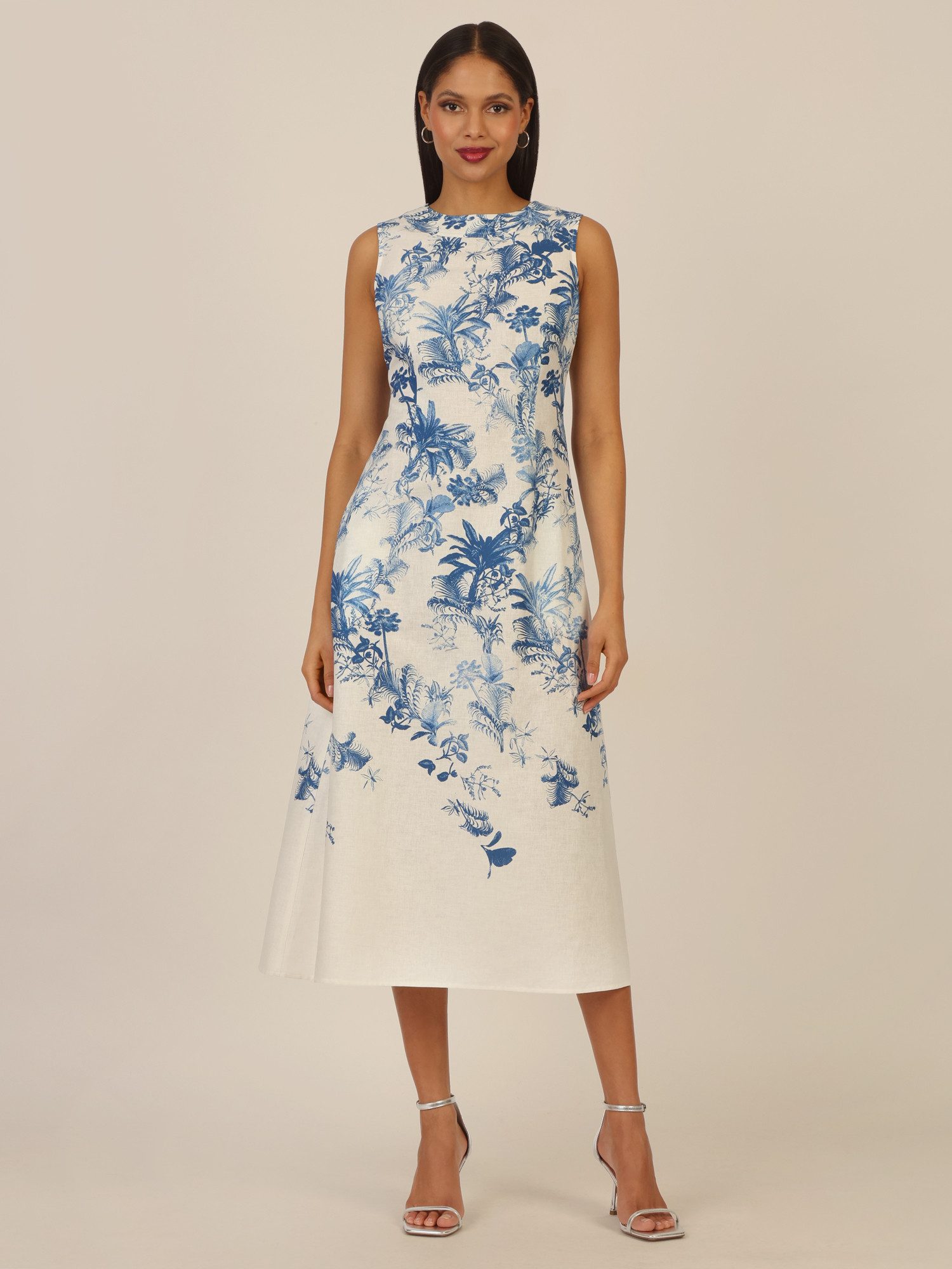 mint & mia Sommerkleid mit Blumendruck günstig online kaufen