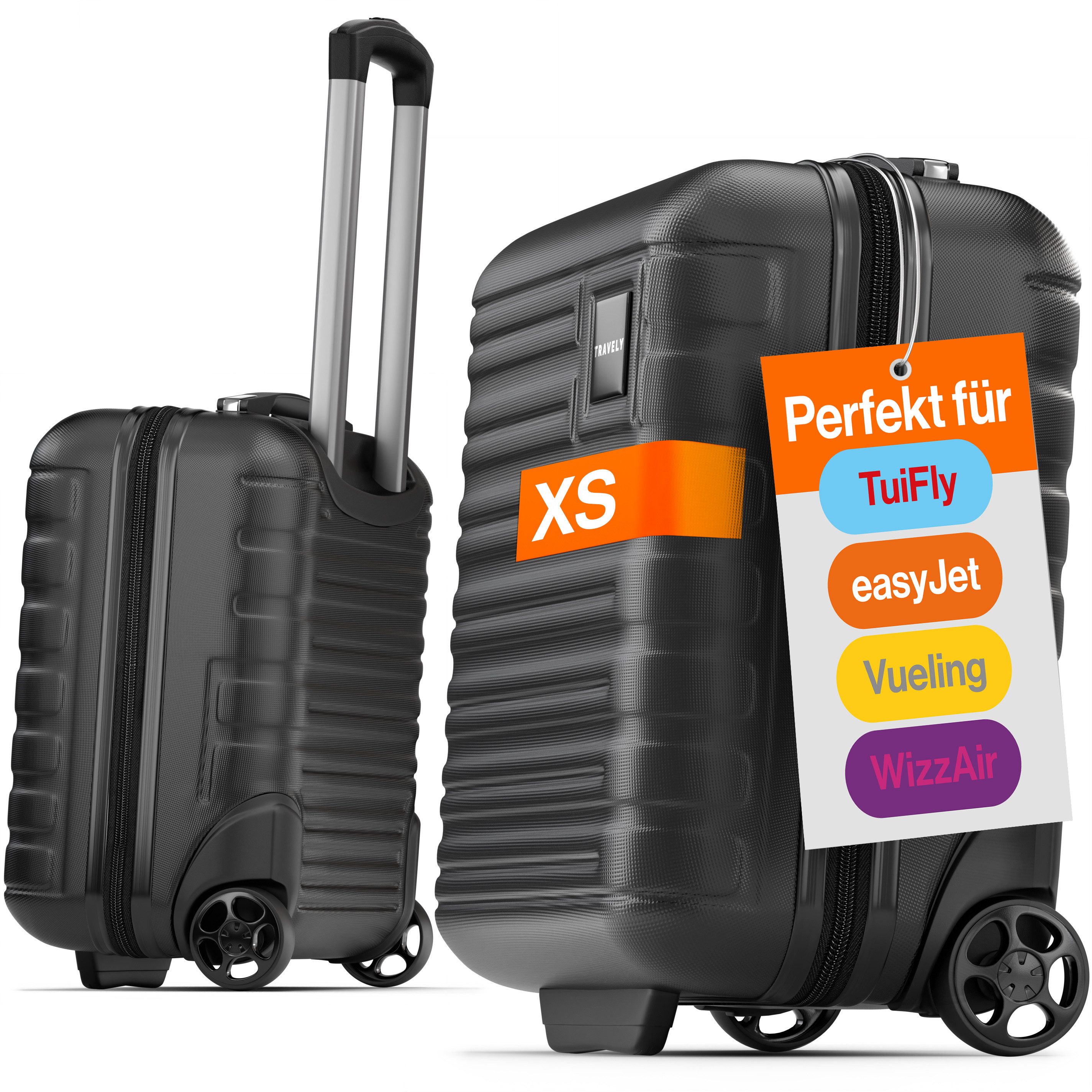 Travely Koffer Polycarbonat Koffer - Reisekoffer, Hartschalenkoffer, Trolle günstig online kaufen