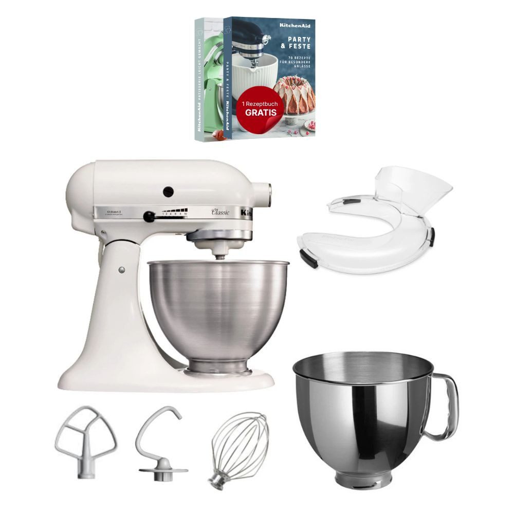 KitchenAid Küchenmaschine KitchenAid 4,3 L 5K45SS Classic Küchenmaschine Set 2