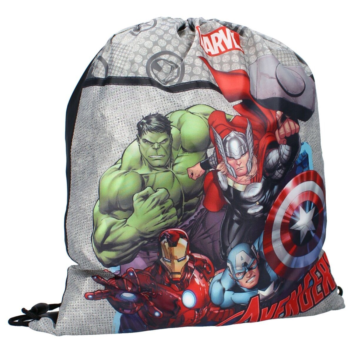 The AVENGERS Turnbeutel Avengers Gymbag 44cm Marvel Taschen für Kinder & Jugendliche (1-tlg)