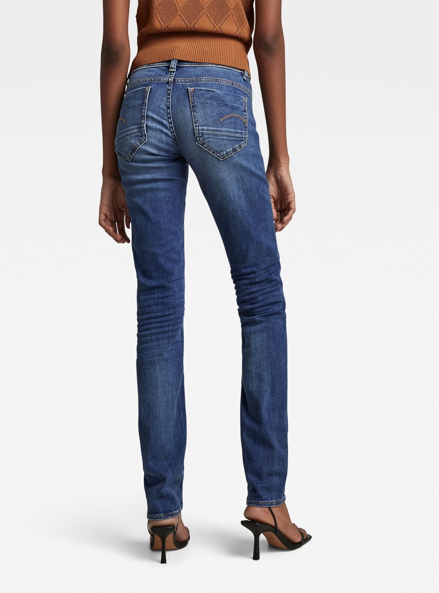 G-STAR Regular-fit-Jeans Midge Straight Jeans