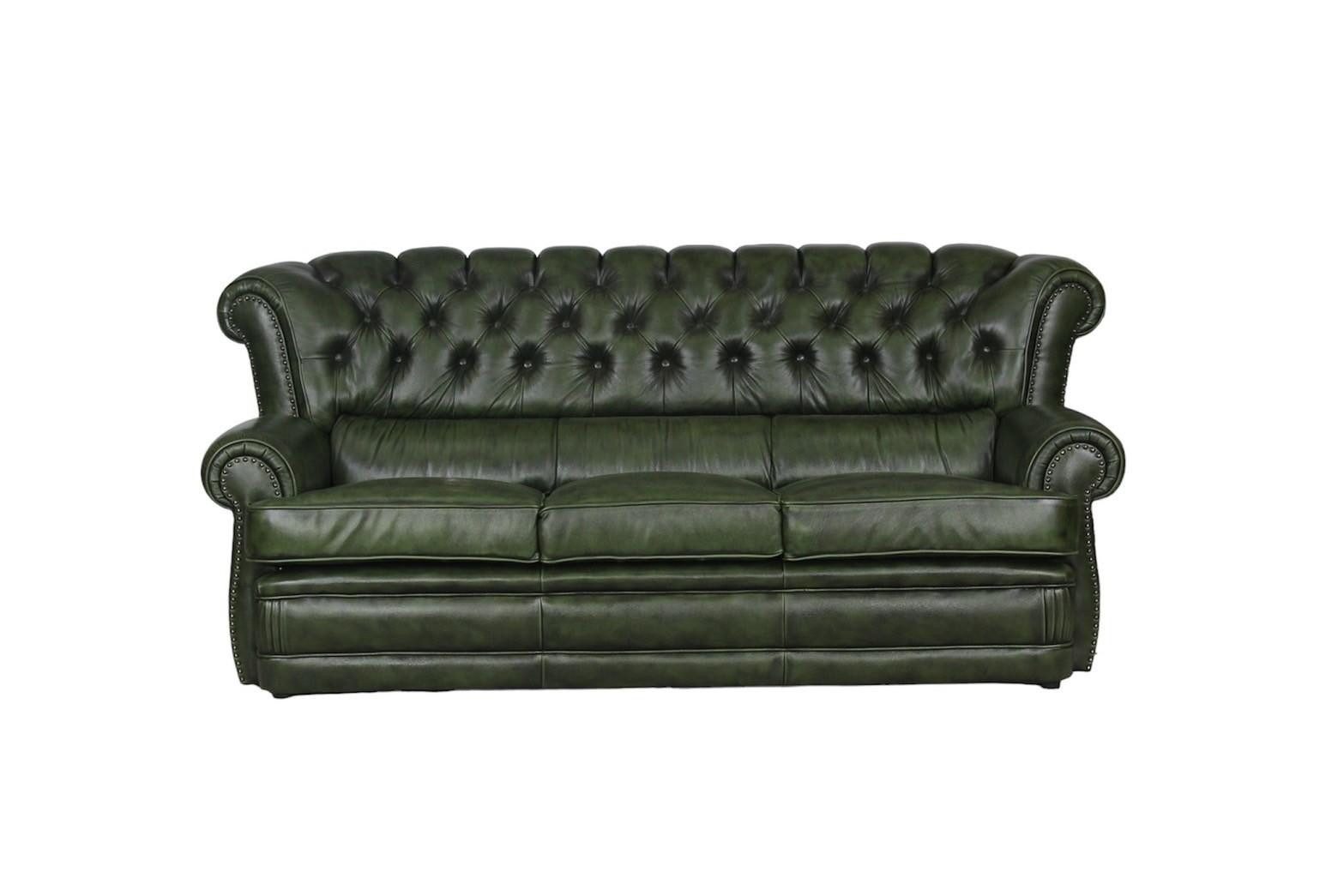 Salottini Polstergarnitur XL Chesterfield Lexington Deluxe Sofagarnitur 3/2/1, (3-tlg)