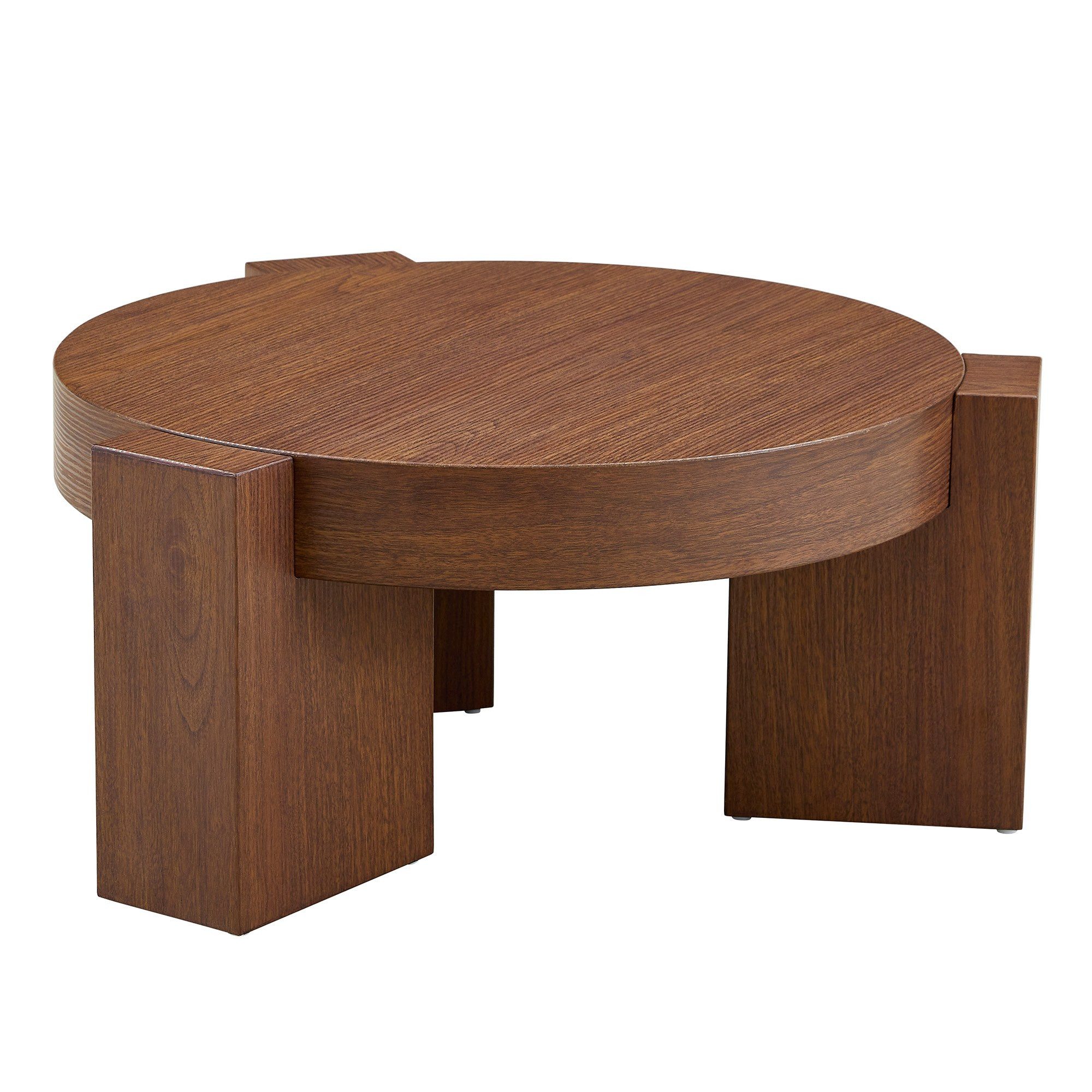 LIVIHOME Couchtisch ARIA (Packung), Couchtisch-Set, MDF, Glas