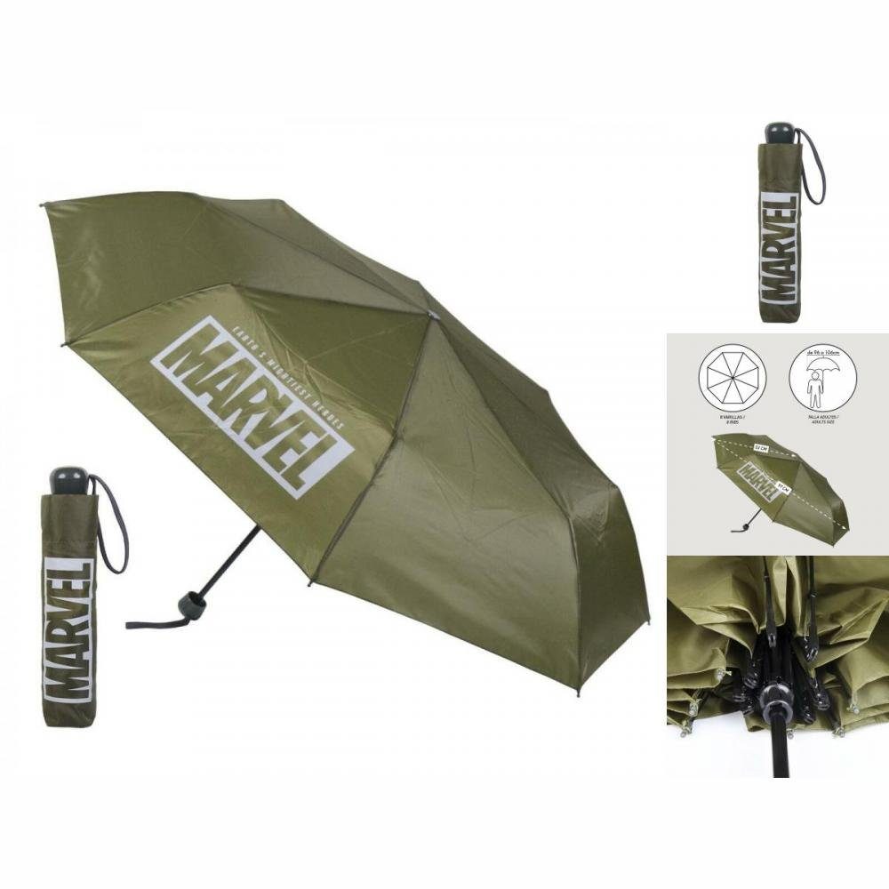 cm Ø Regenschirm Faltbarer Marvel MARVEL grün Taschenregenschirm 97