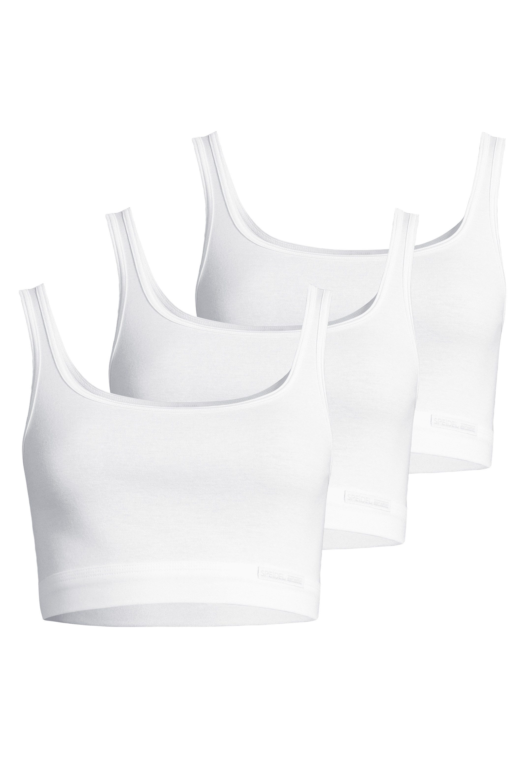 Speidel Bralette-BH 3er Pack bio.cotton (Spar-Set, 3-tlg) Bustier - Baumwolle - Atmungsaktiv - Bequemer Weichbund aus Baumwolle – Bild 2 von 4
