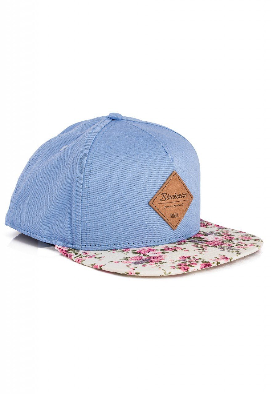 Blackskies Snapback Cap Florale Snapback Cap Sakura Vol. II - Floral-Blau