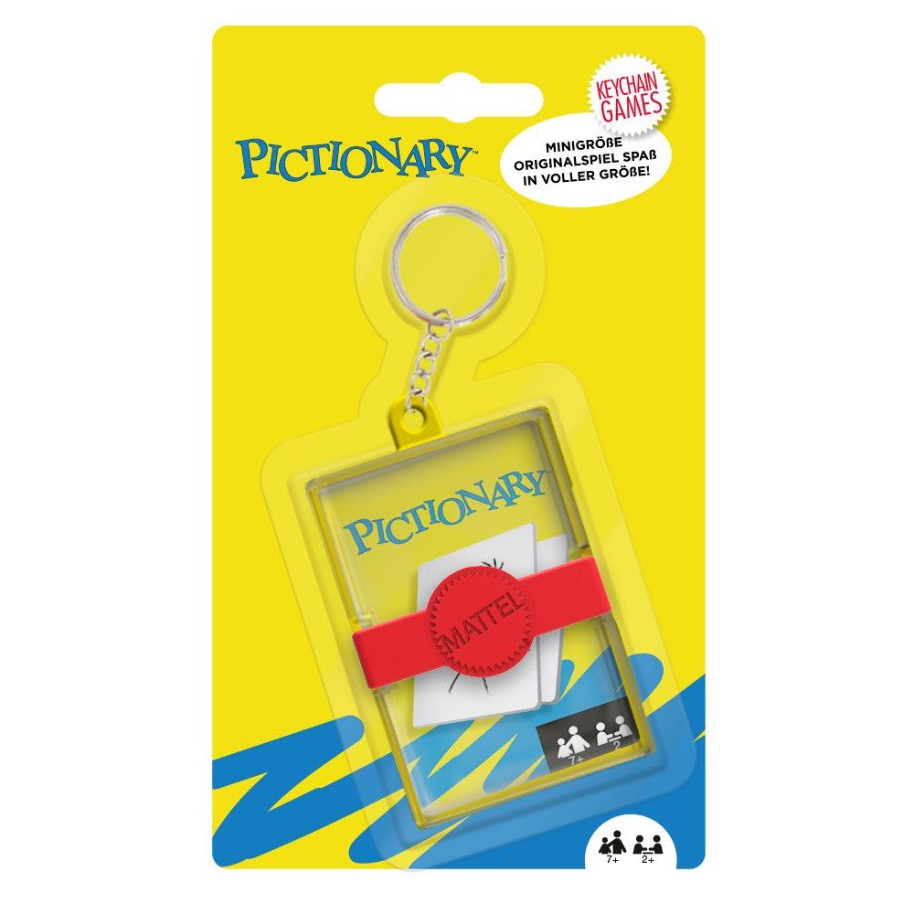 XTREM toys & sports Spielfigur Mattel - Key Chain Game - Schlüsselanhänger Minispiel - Pictionary