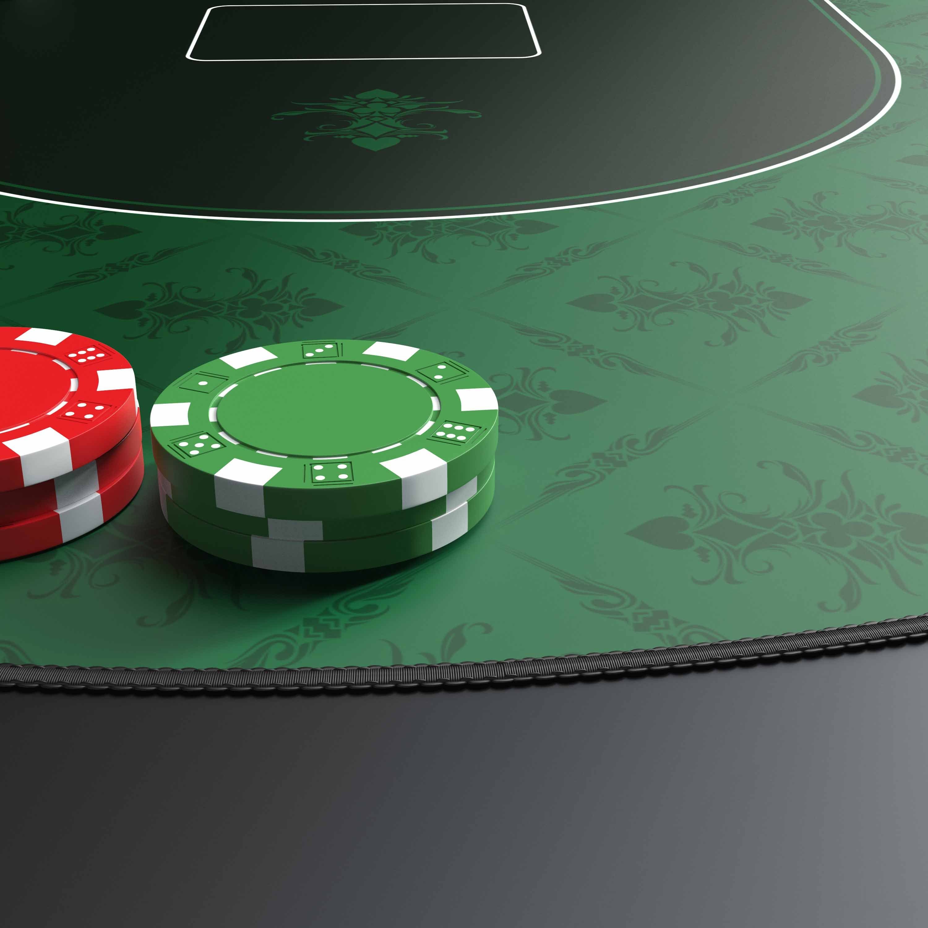 CSL Spieltisch, XXL Pokermatte 100x60cm, ovale günstig online kaufen