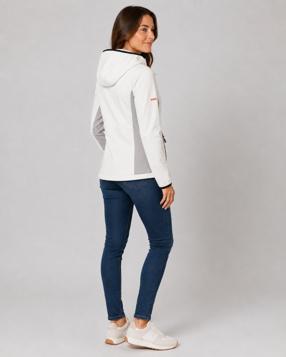 LPO Funktionsjacke PIARA Damen Softshelljacke Outdoorjacke CS angeschnittene Kapuze