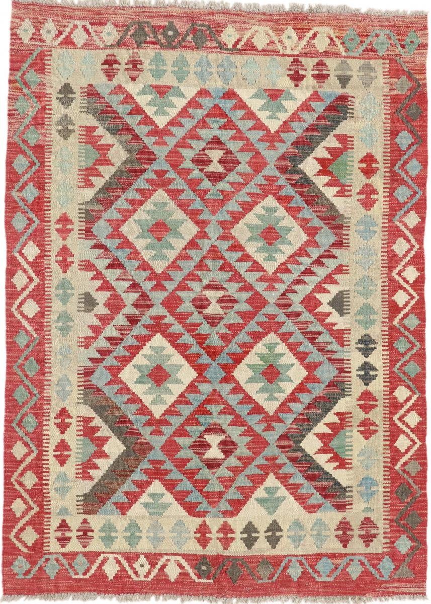 Orientteppich Kelim Afghan Heritage 108x150 Handgewebter Moderner Orientteppich, Nain Trading, rechteckig, Höhe: 3 mm