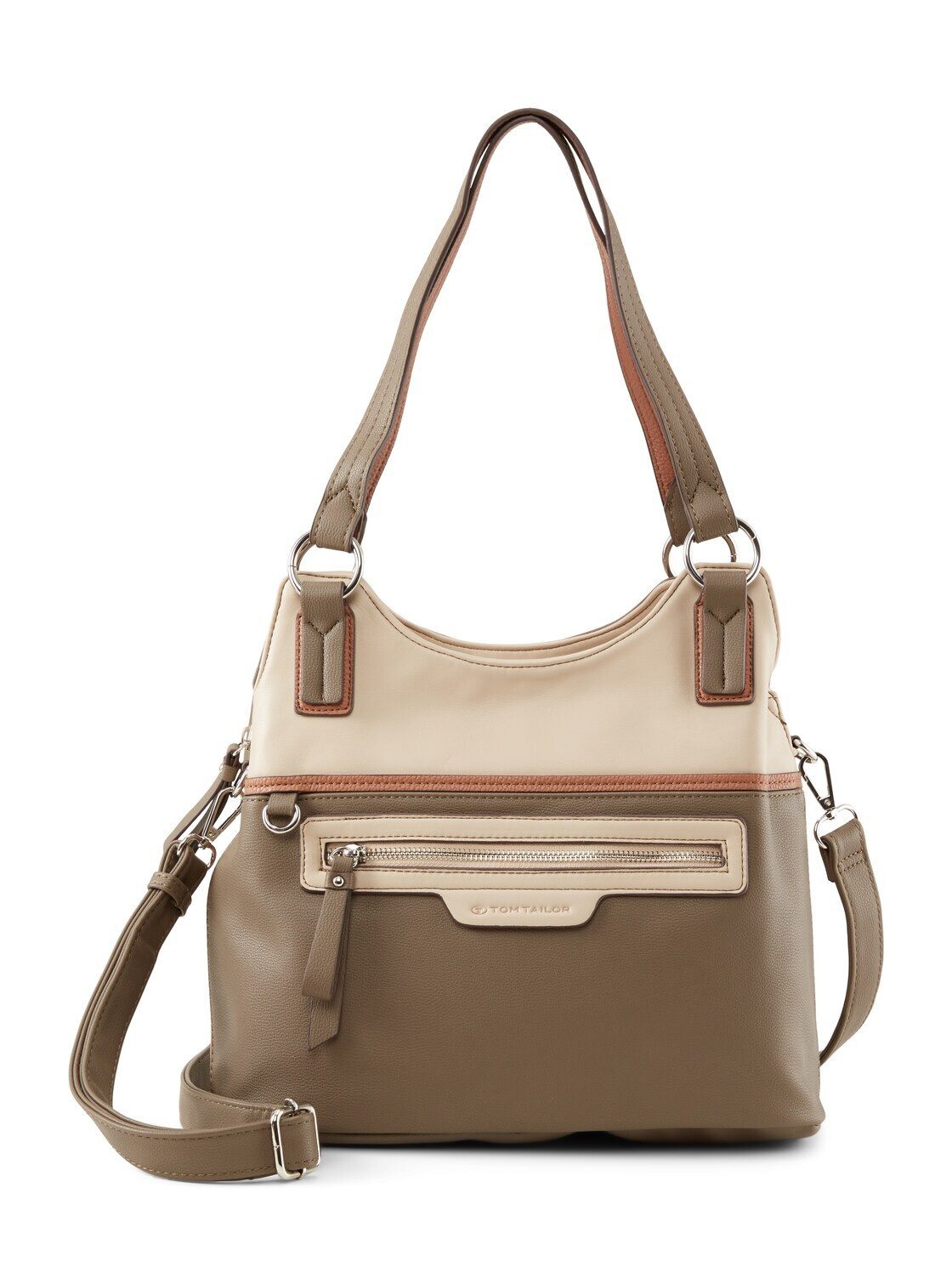 TOM TAILOR Shopper Bags, TTJULE L Shopper mit Colour Blocking