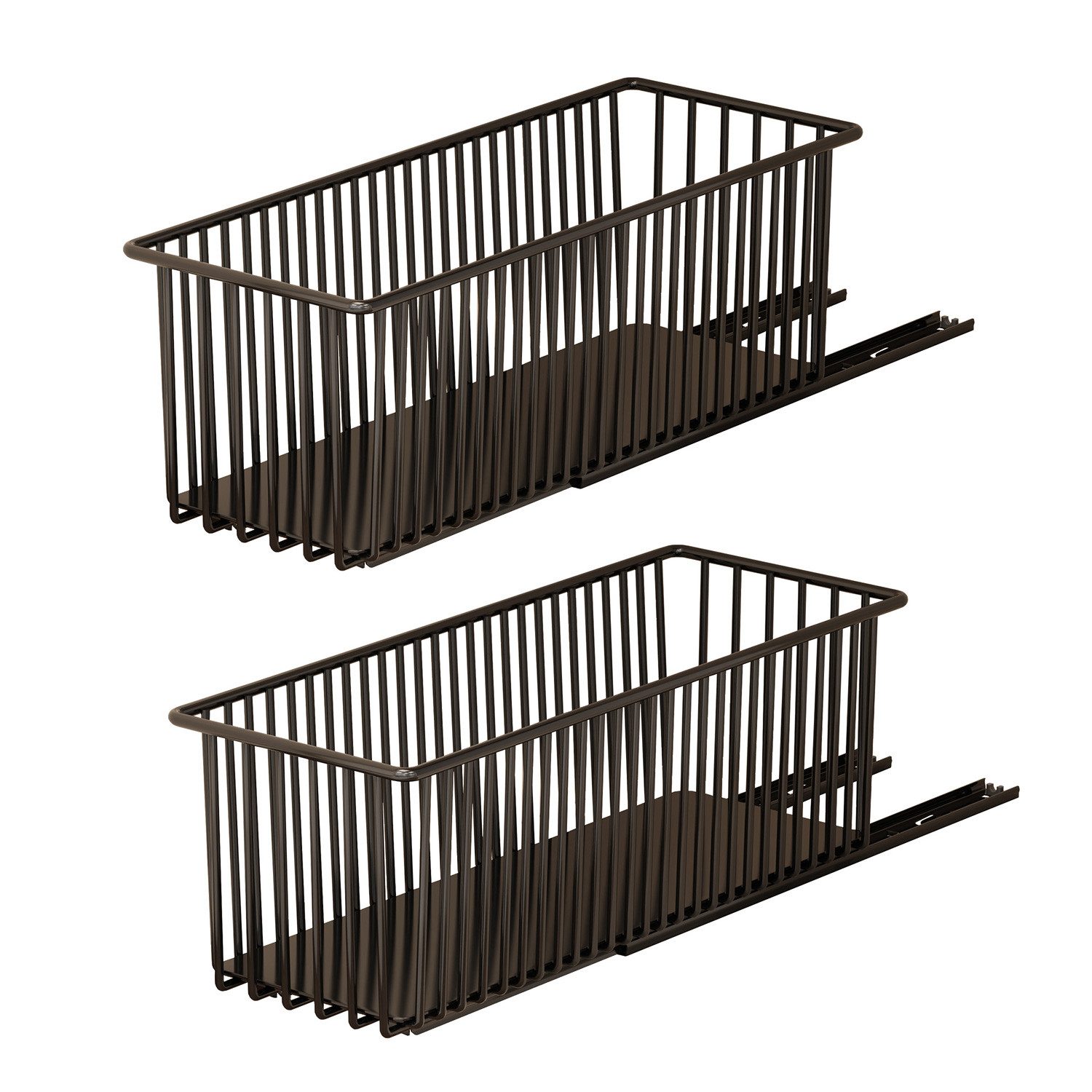 GarveeMore Küchenorganizer-Set 2PCS Ausziehbarer Schrank-Organisator Hochbe günstig online kaufen