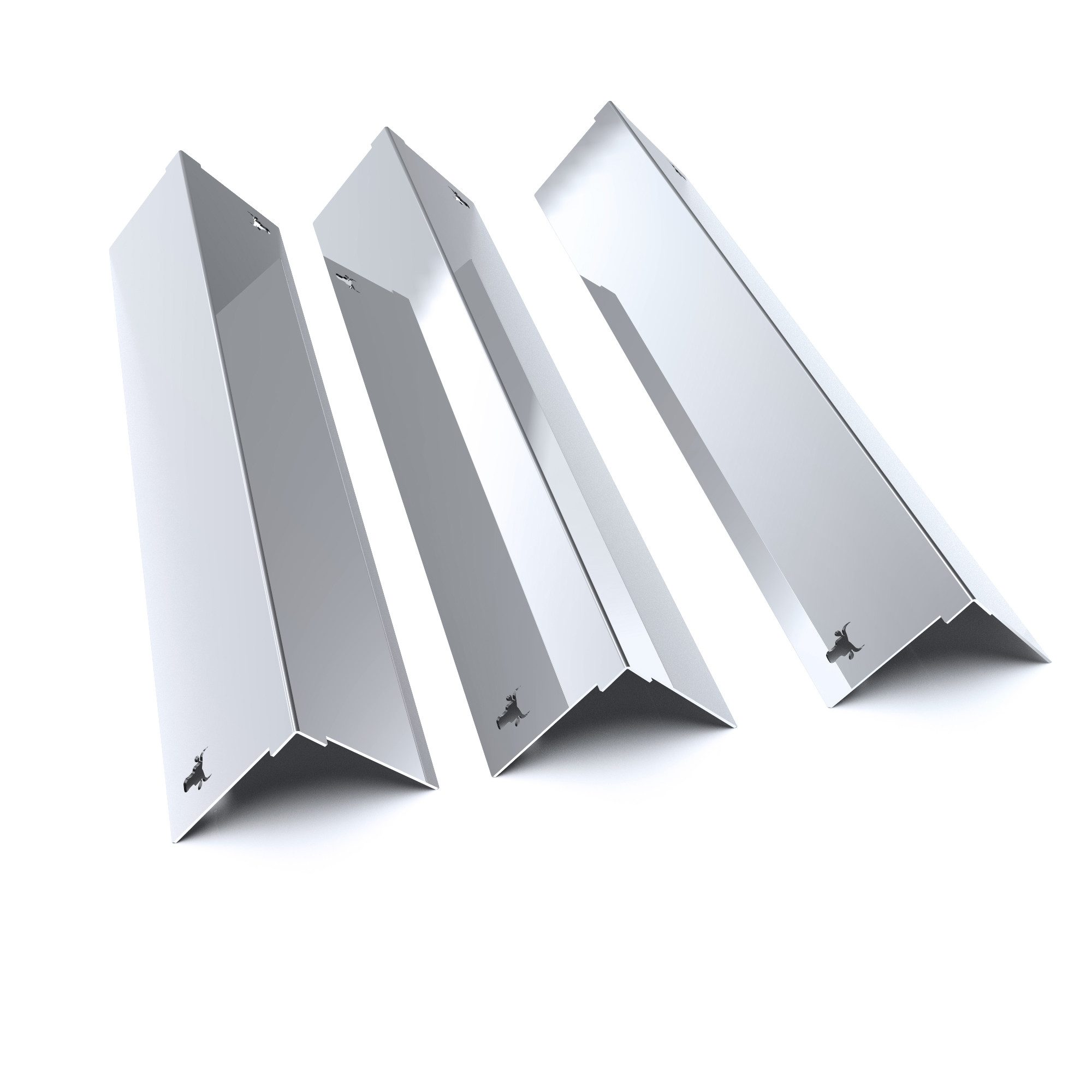 tuning-art Grillerweiterung GA06 Brennerabdeckung V2A für Napoleon Rogue 425er & Freestyle 365er