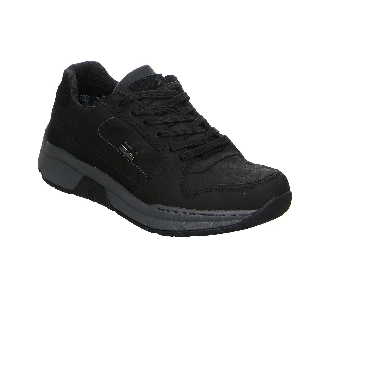 Josef Seibel Seibel Mitchell 50 Nubuk Comfortschuhe schwarz Schnürschuh – Bild 2 von 5
