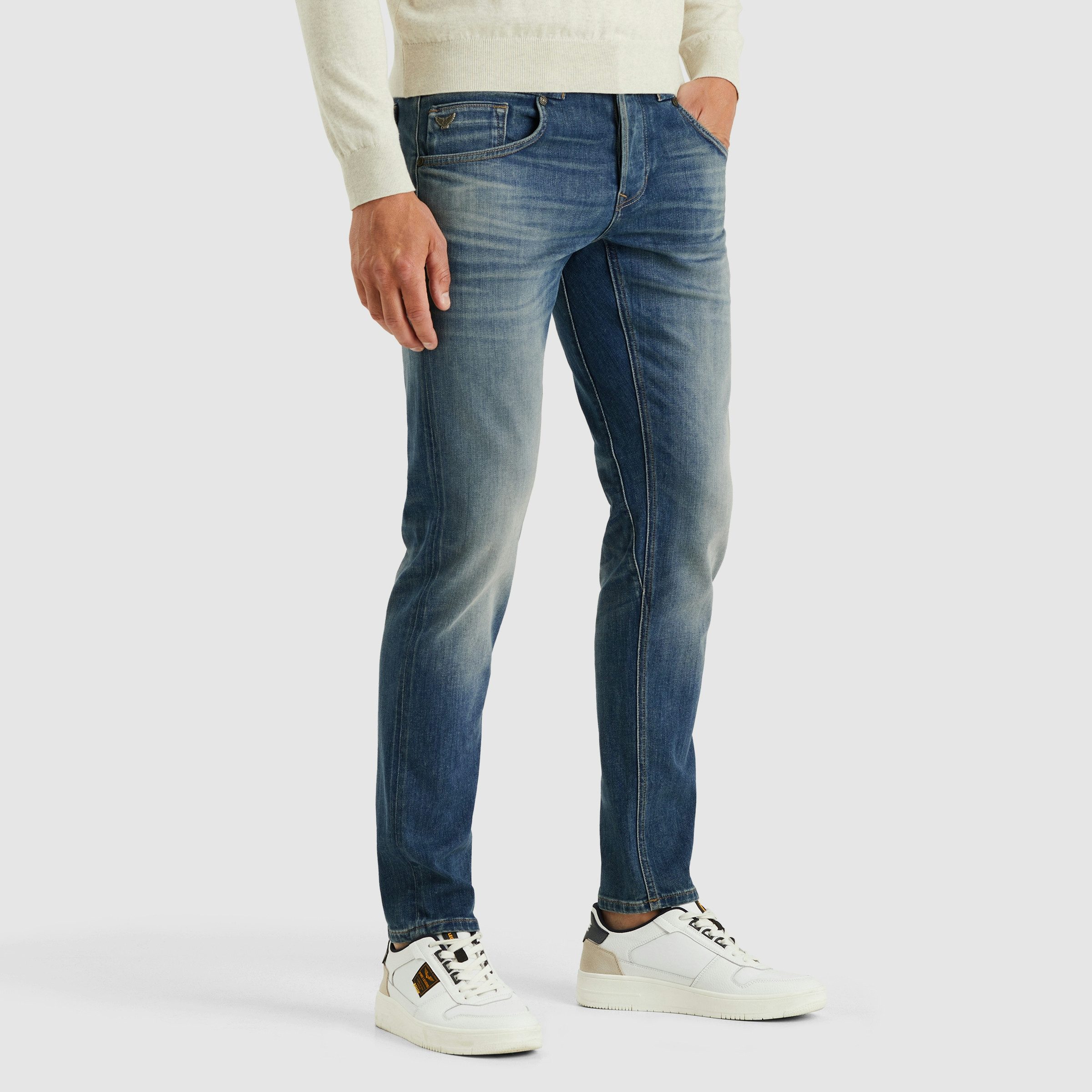 PME Legend Herren Jeans CARIOR - Mid Waist - Tapered Fit - Blau günstig online kaufen