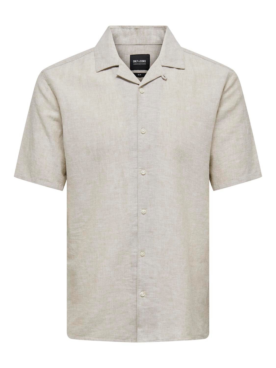 ONLY & SONS Kurzarmhemd Kurzärmlig, Knopfleiste, Lockerer Schnitt ONSCAIDEN günstig online kaufen