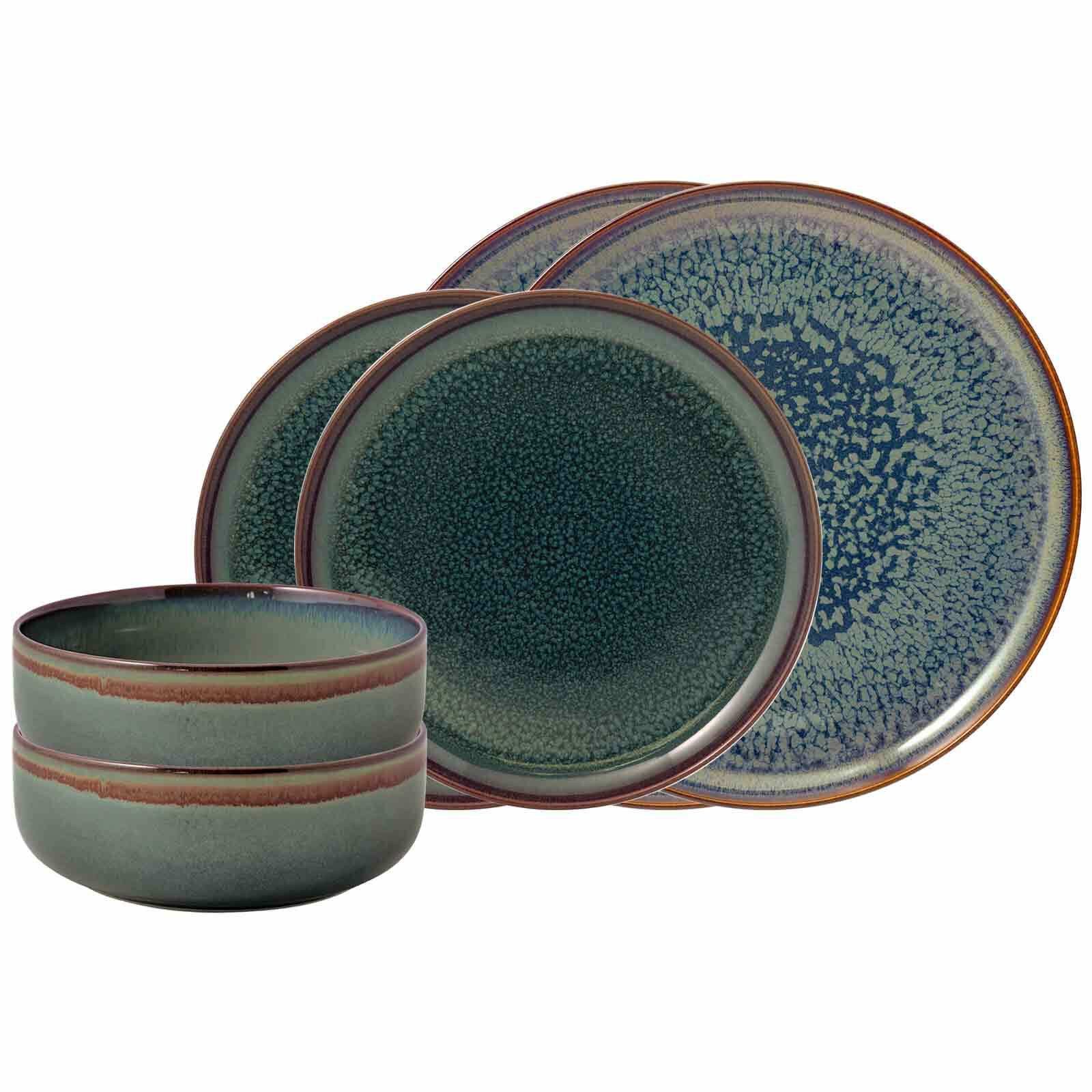 like. by Villeroy & Boch Kombiservice Crafted Basic-Set 6er Set (6-tlg), 2 Personen, Porzellan