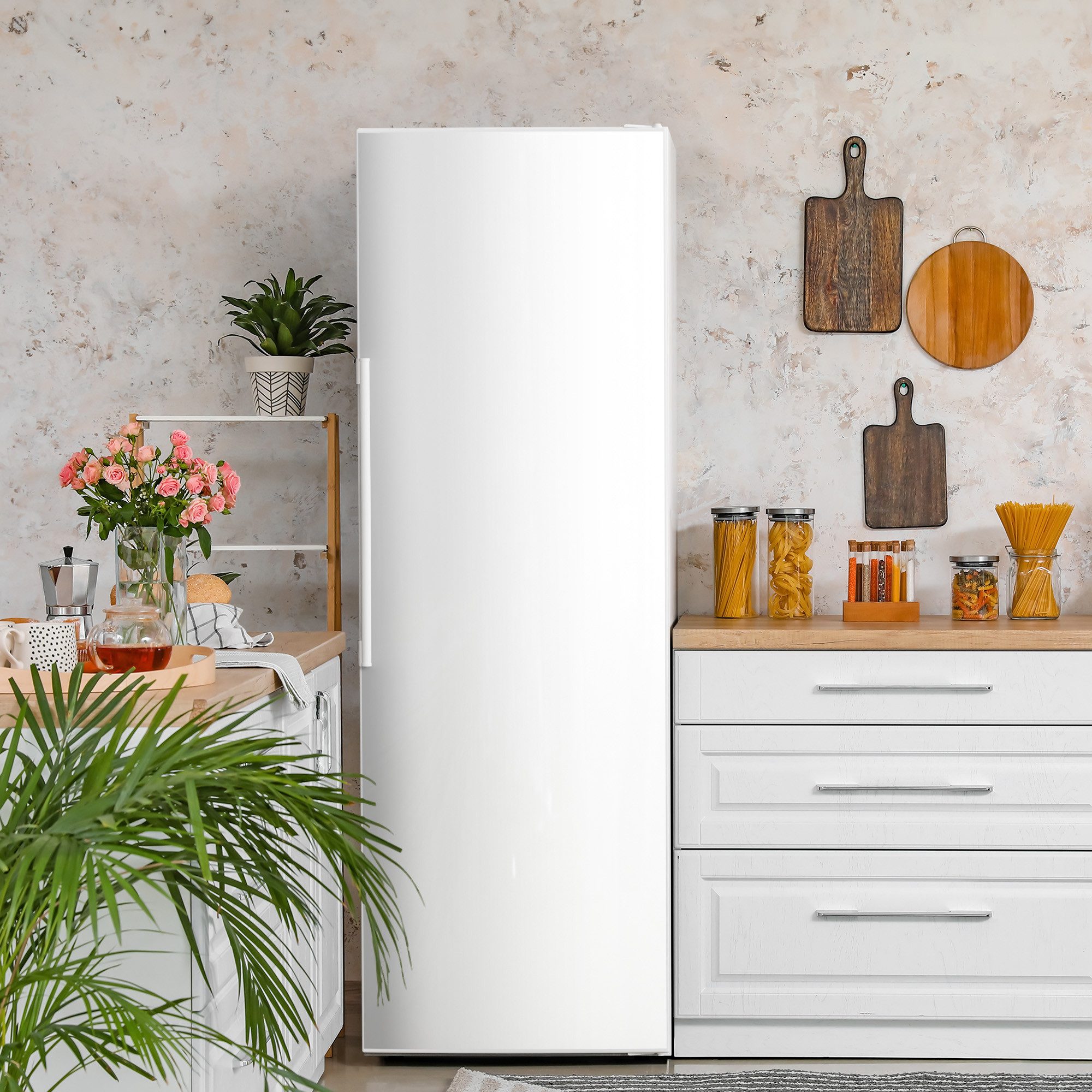 DEQORI Magnetfolie 'Unifarben - Weiß', Kühlschrank günstig online kaufen