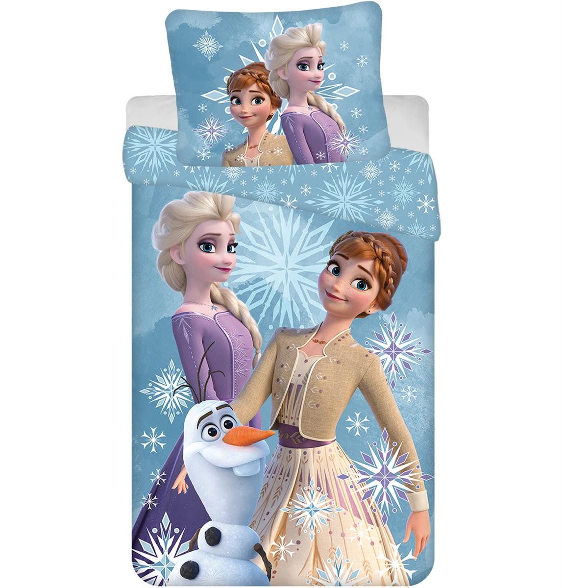 Disney Frozen Bettwäsche Frozen Bettwäsche Eiskönigin Anna Elsa Kissen Bett günstig online kaufen