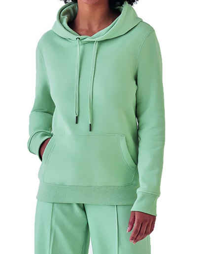 B&C Hoodie Queen Hoodie Sweatshirt mit Kapuze weich und kuschlig