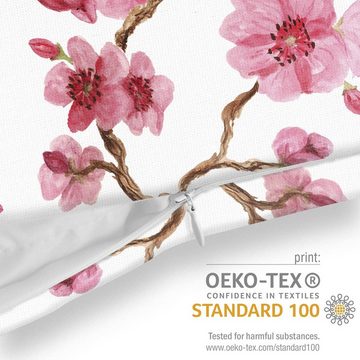 Kissenbezug, VOID (1 Stück), Kirschblüten Zweig Gemälde japan sajura gemälde poster reise urlaub s