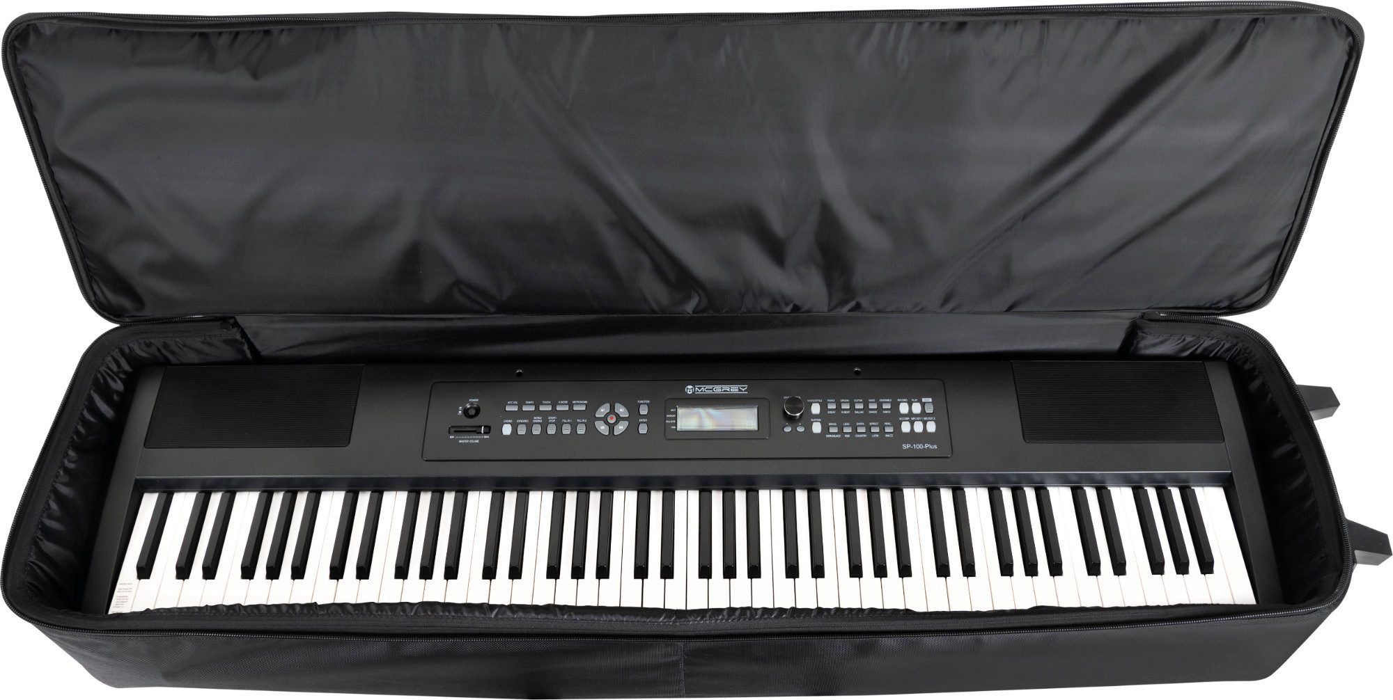 McGrey Piano-Transporttasche KBT-3223-88 Keyboardtrolley - Komfortabel & robust!, Keyboard-Trolley mit Wasserabweisendem Material, dicke Innenpolsterung